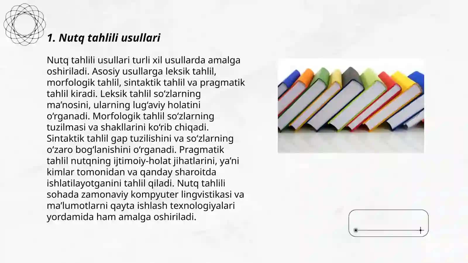Nutq sifatlari boʻyicha matn tahlili 3