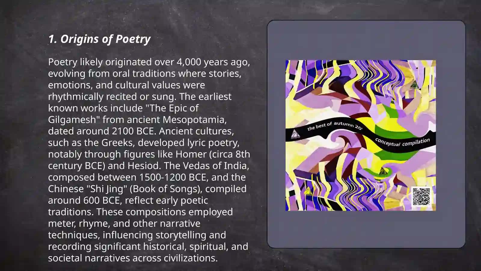Concept of poetry 3