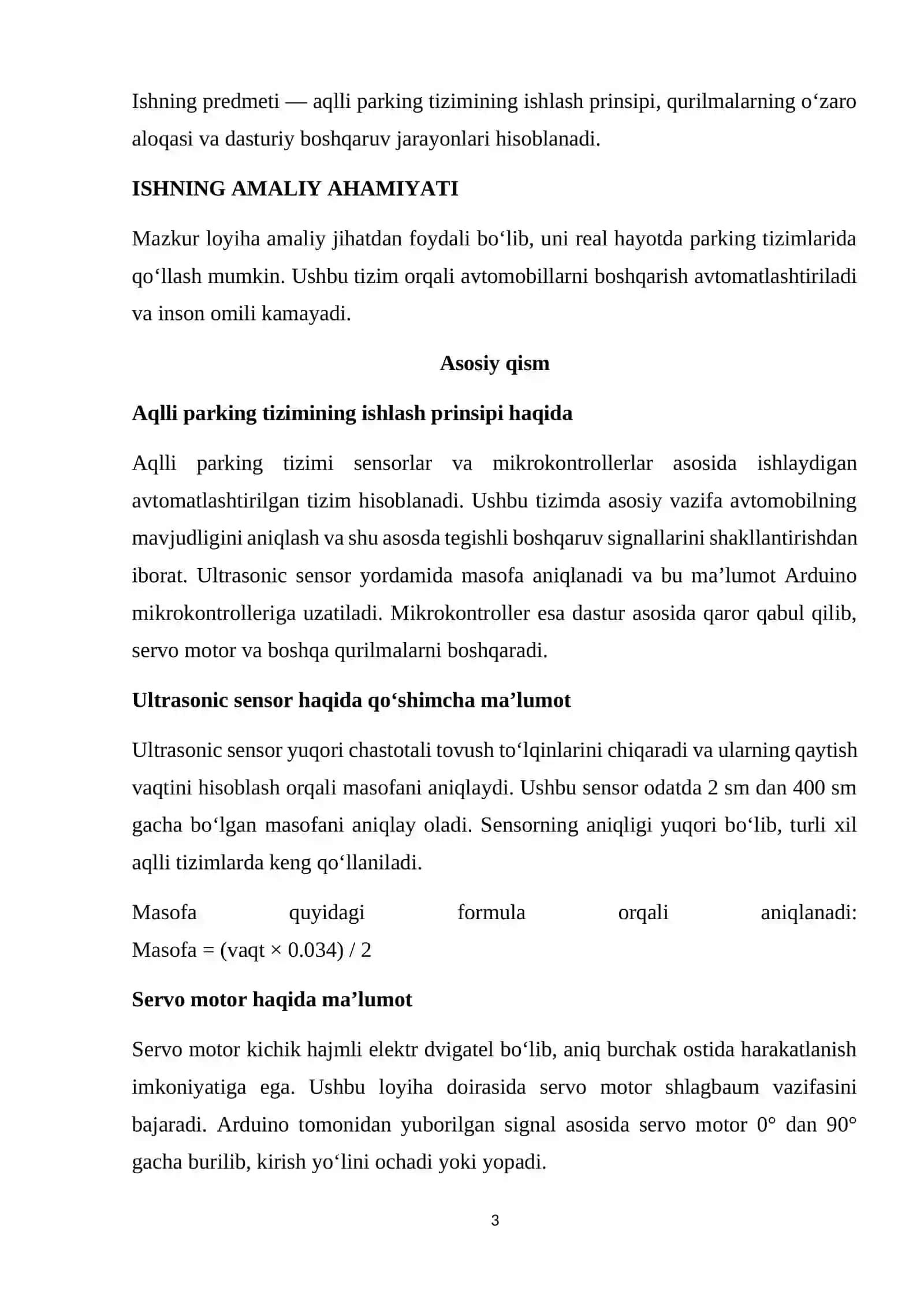 Aqlli parking tizimi (Tinkercad) 3