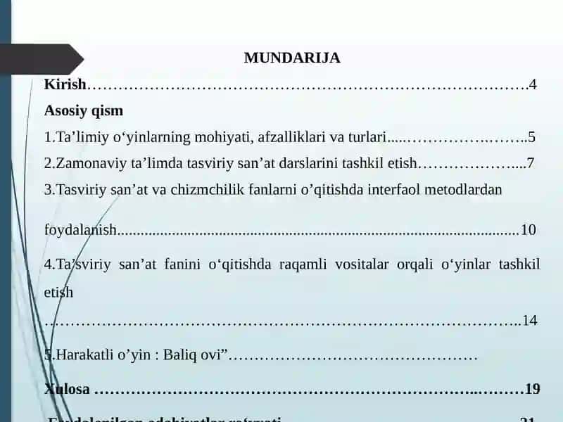 Tasviriy san'at va chizmachilik fanlarini o'qitishda ta'limiy o'yinlqadan foydalanishning samarali usullar 3