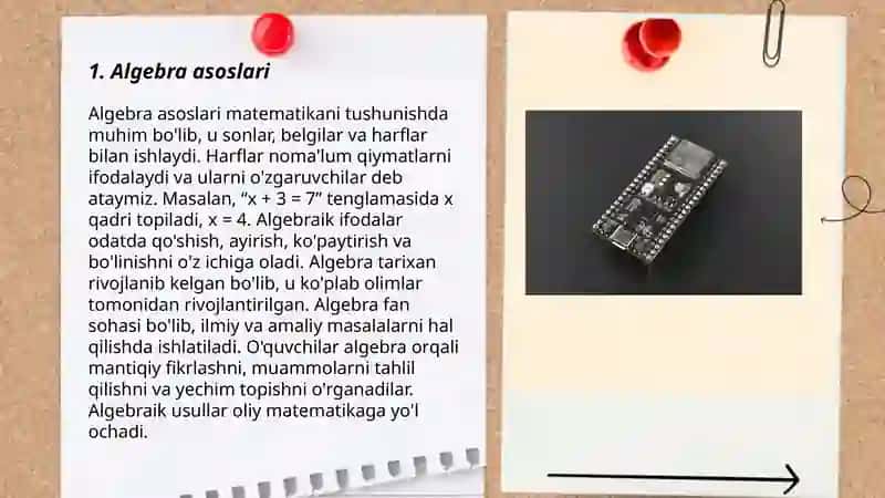 Matematik rivojlanish o‘quv moduli 3