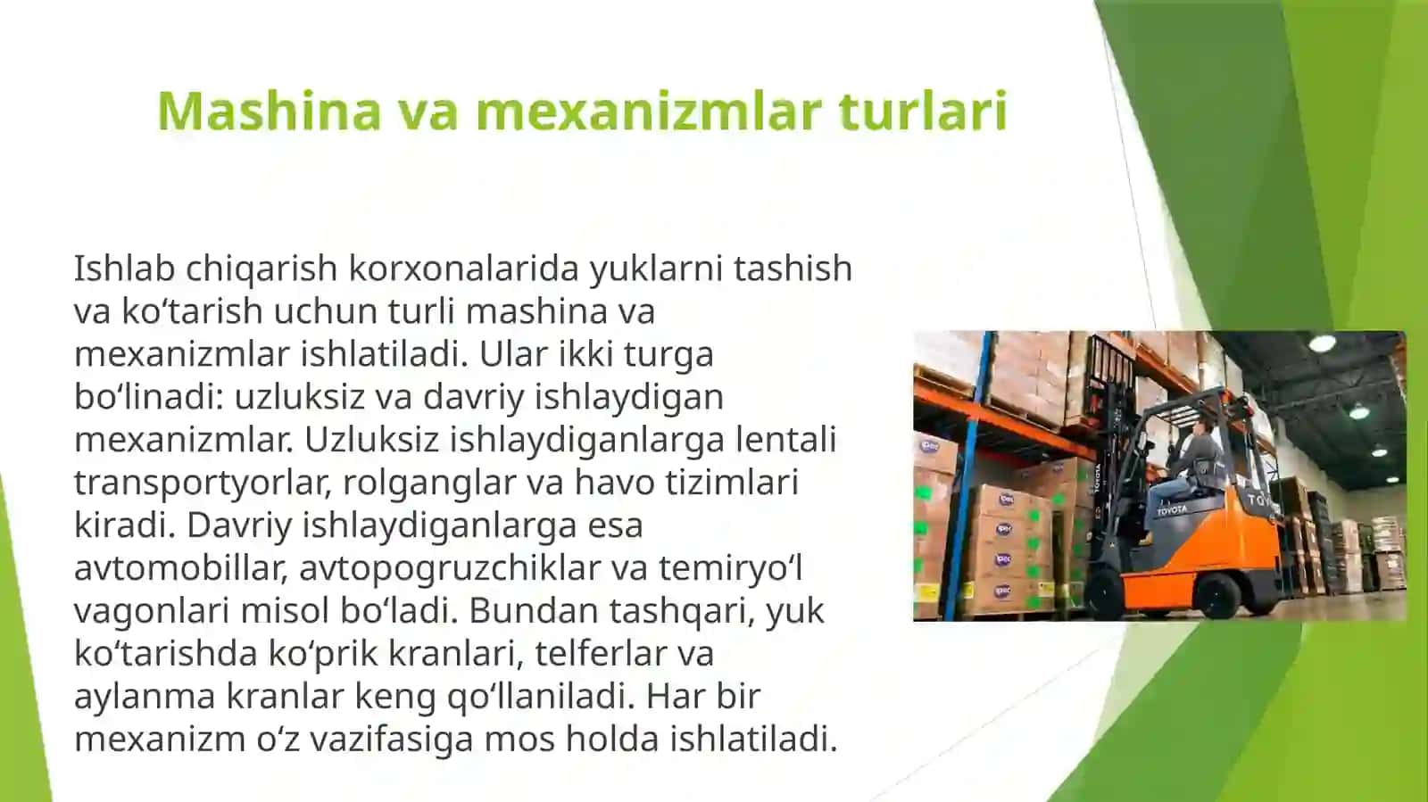 Yuk tashish va yuklash-tushirish ishlarida xavfsizlik talablari. 3