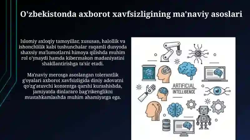 O'zbekistonda axborot xavfsizligining ma'naviy va huquqiy asoslari 3