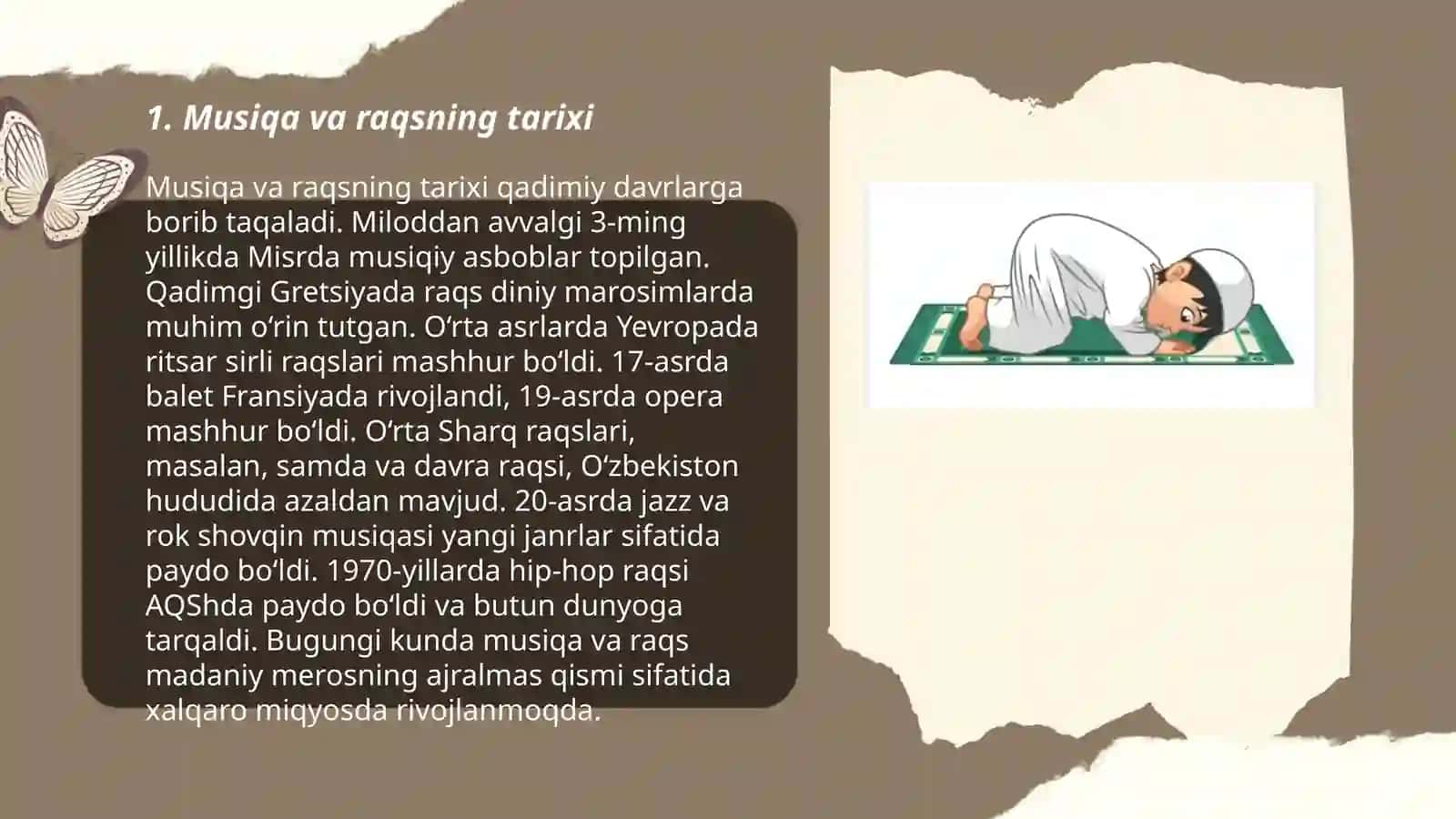 Musiqa va raqsning tarixi 3