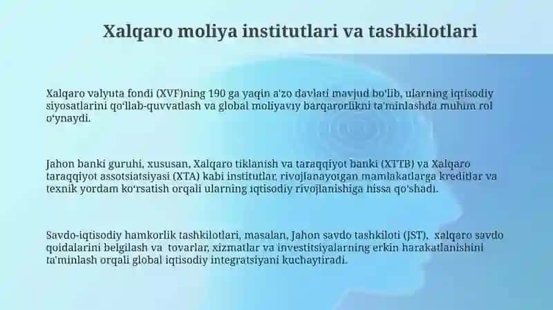 Jahon iqtisodiyoti va xalqaro iqtisodiy munosabatlar 3