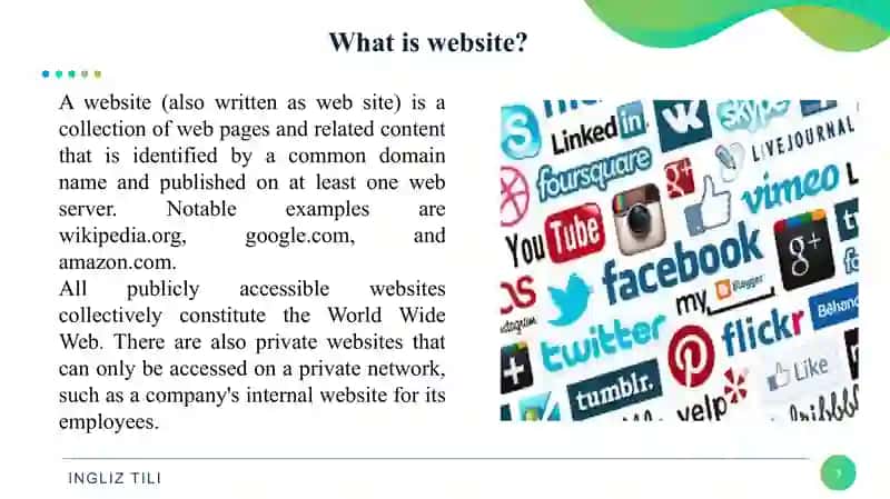Unit 3. Websites 3
