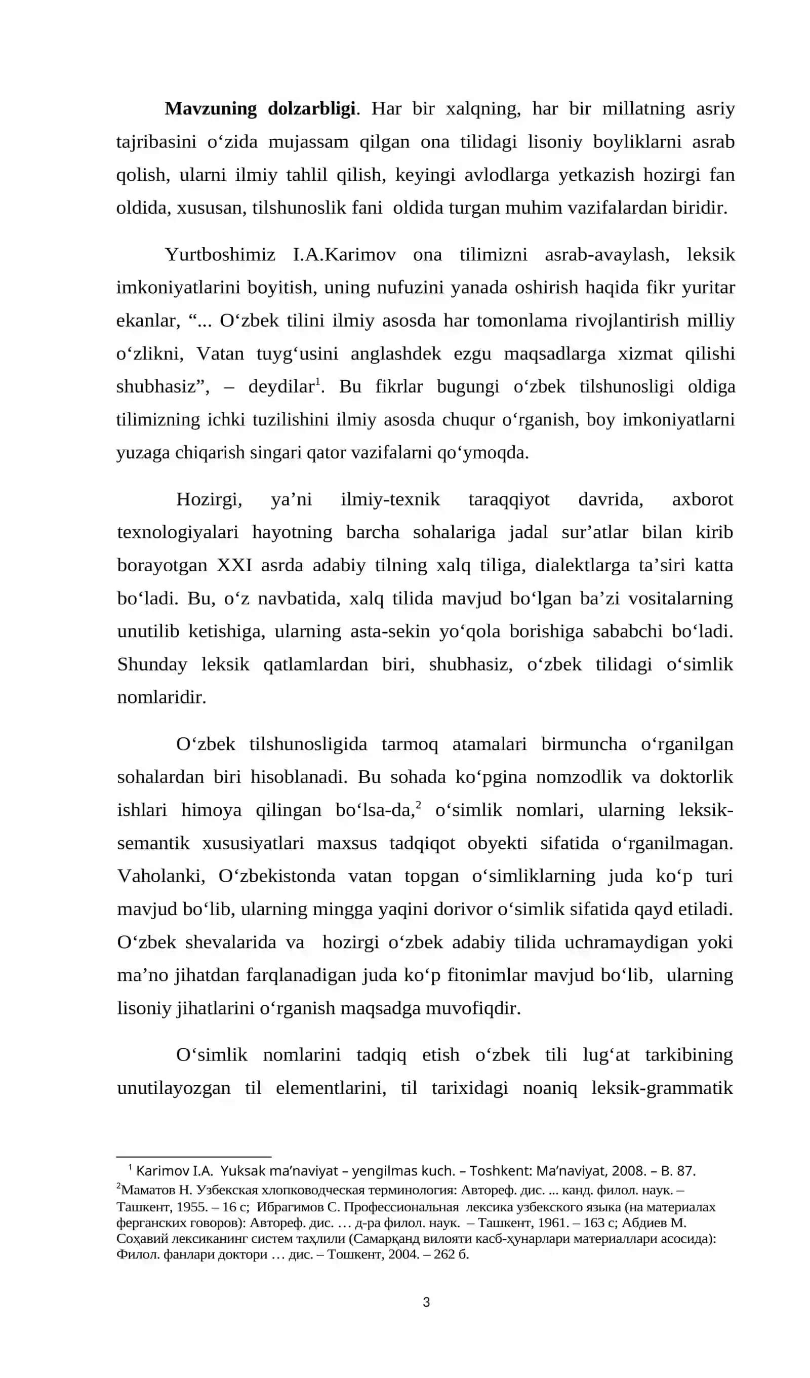 O‘zbek tilida fitonimlar 3