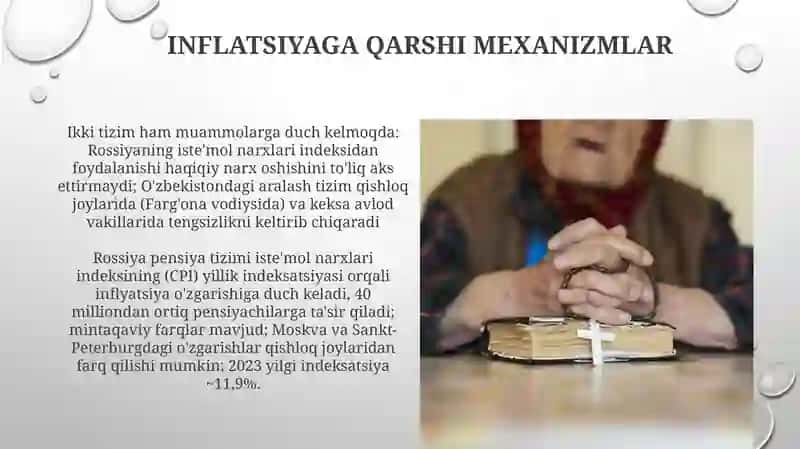 Rossiya pensiya tizimi va Oʻzbekistonda pensiya tizimi haqida 3