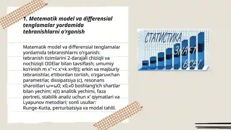 Davriy va siklik tebranishlarni oʻrganish usullari 3