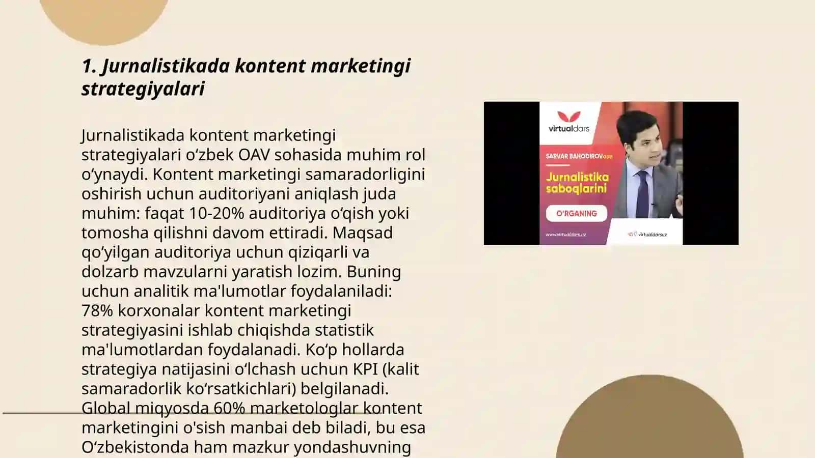 Jurnalistikada kontent marketingi strategiyalari 3
