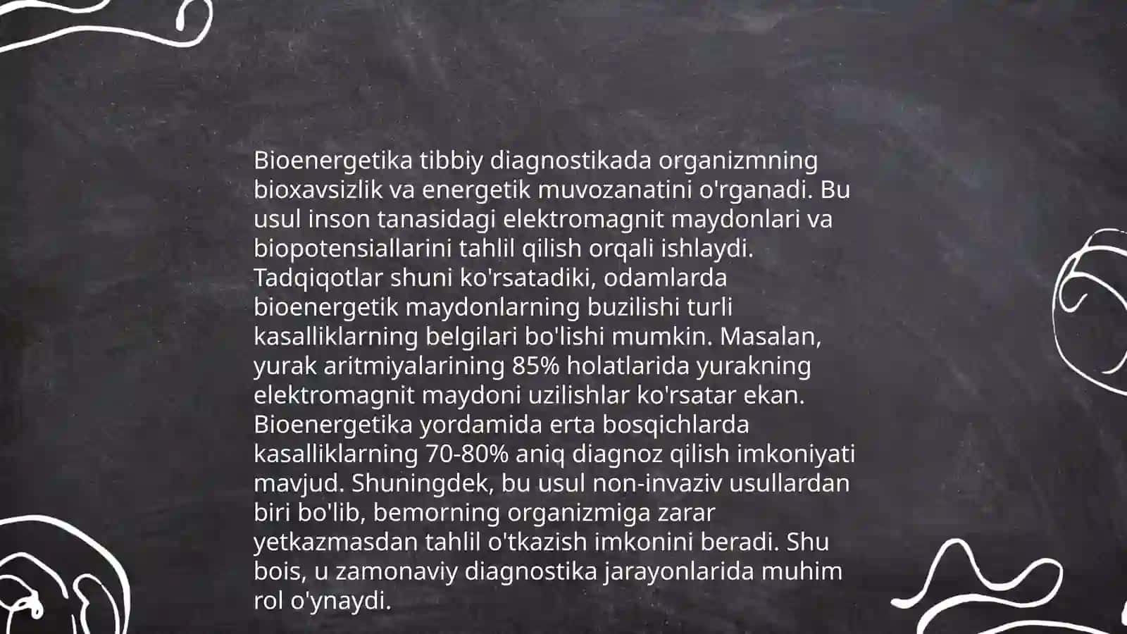 Bioenergetikaning tibbiy ahamiyati 3