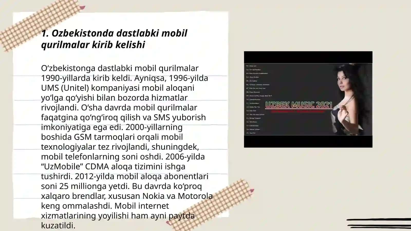 Ozbekiston bozoriga mobil qurilmalarining kirib kelish va rivojlanish bosqichlar 3
