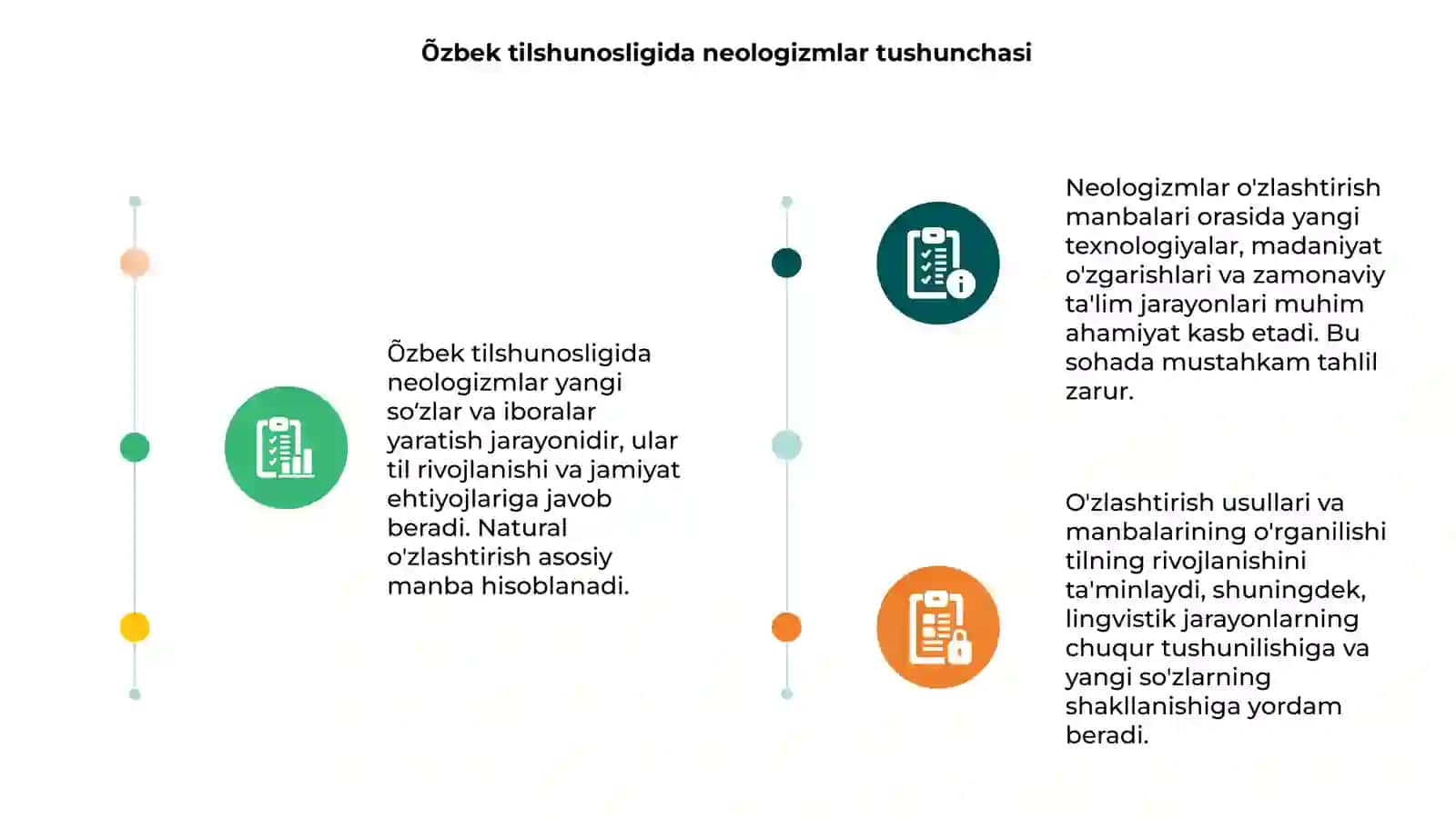 Õzbek tilshunosligida neologizmlar va ularning o"zlashtiris manbalari 3