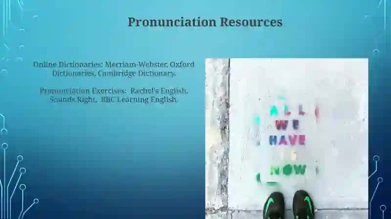 Pronunciation words and sounds 3