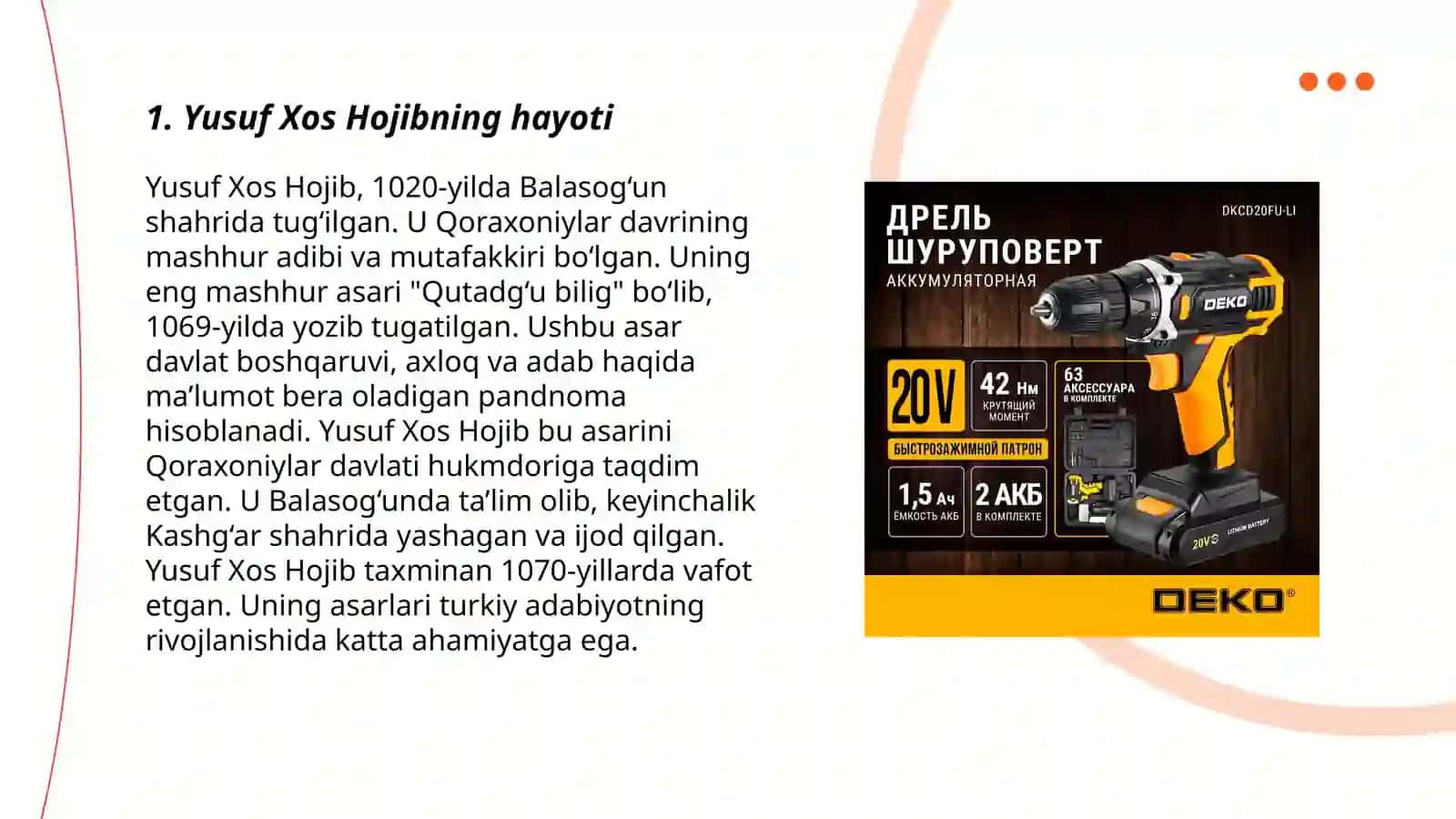 Yusuf Xos Hojib " Qutadğu bilig" 3
