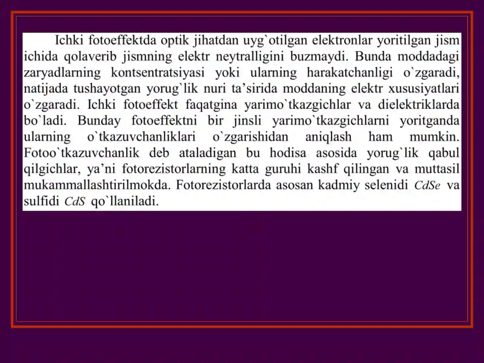Fоtоeffеkt hоdisalarining amalda ishlatilishi 3