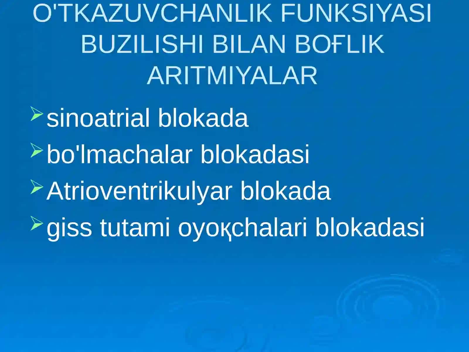 YURAKBLОKАDАLАR 3