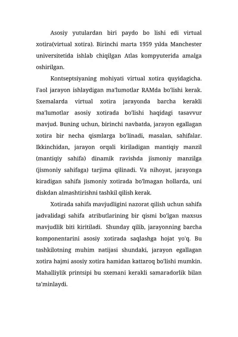 MUHAMMAD AL-XORAZMIY NOMIDAGI TOSHKENT AXBOROT TEXNOLOGIYALAR UNIVERSITETI “OPERATSION TIZIMLAR” FANIDAN 2-MUSTAQIL ISHI 3