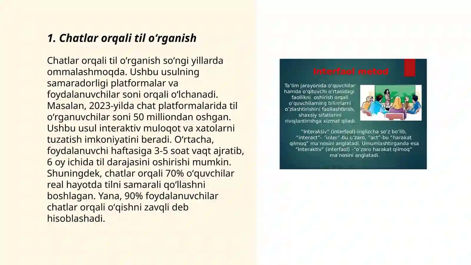 Chatlardan taʼlimda foydalanish 3