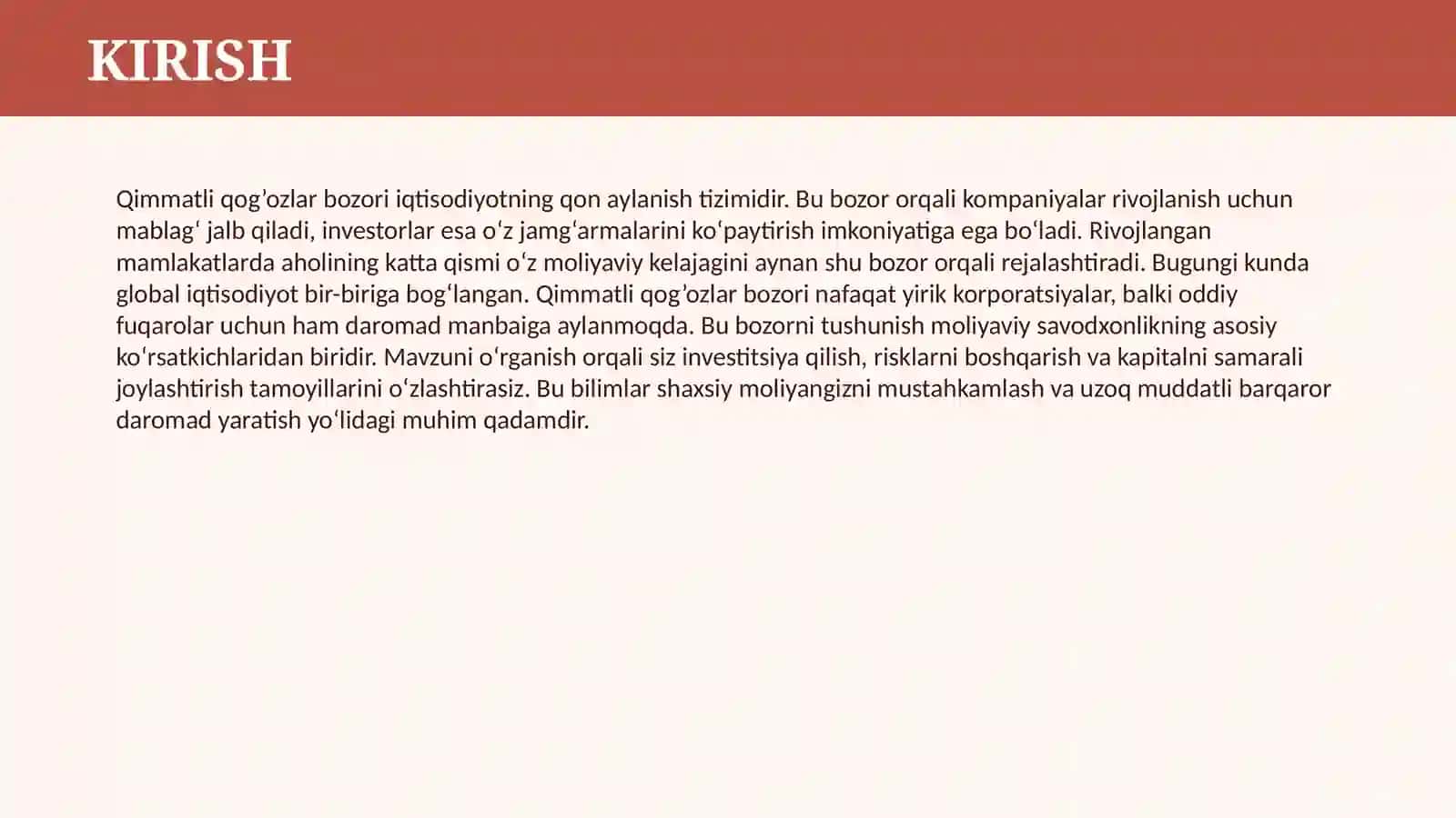 QIMMATLI QOG’OZLAR BOZORI 3