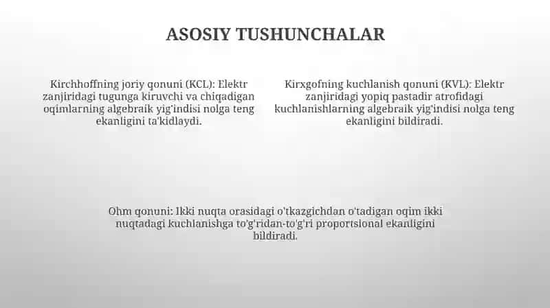 Nochiziqli Elektr Zanjirlari 3