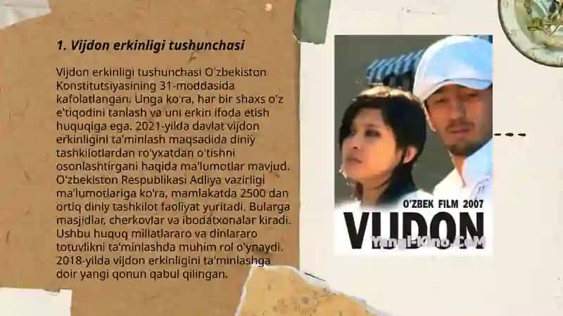 Vijdon va e'tiqod erkinligining ta'rifi 3