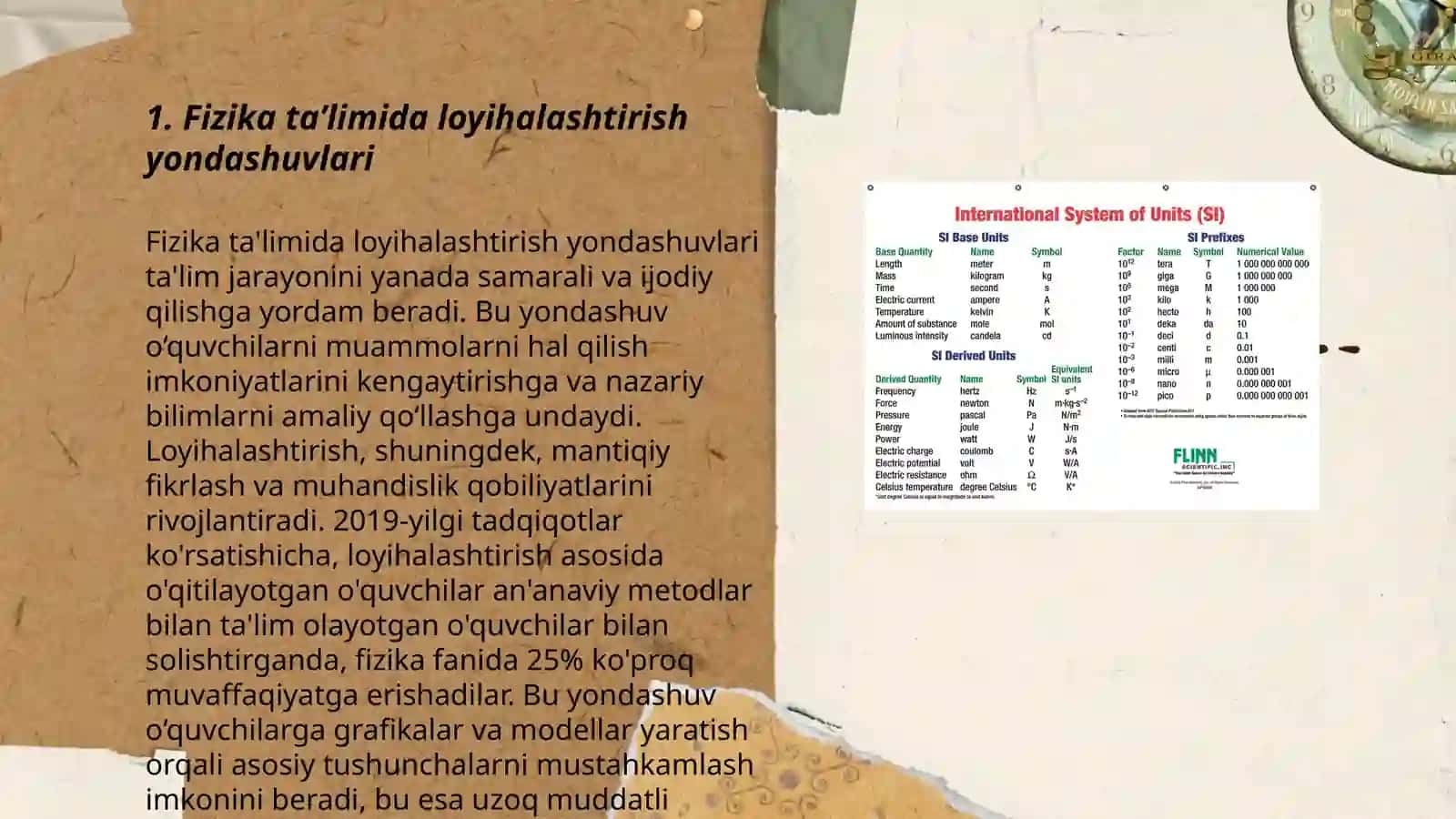 Fizika va astronomiya taʼlimida loyihalashtirish va modellashtirish taʼlim texnologiyalarini qoʻllash 3
