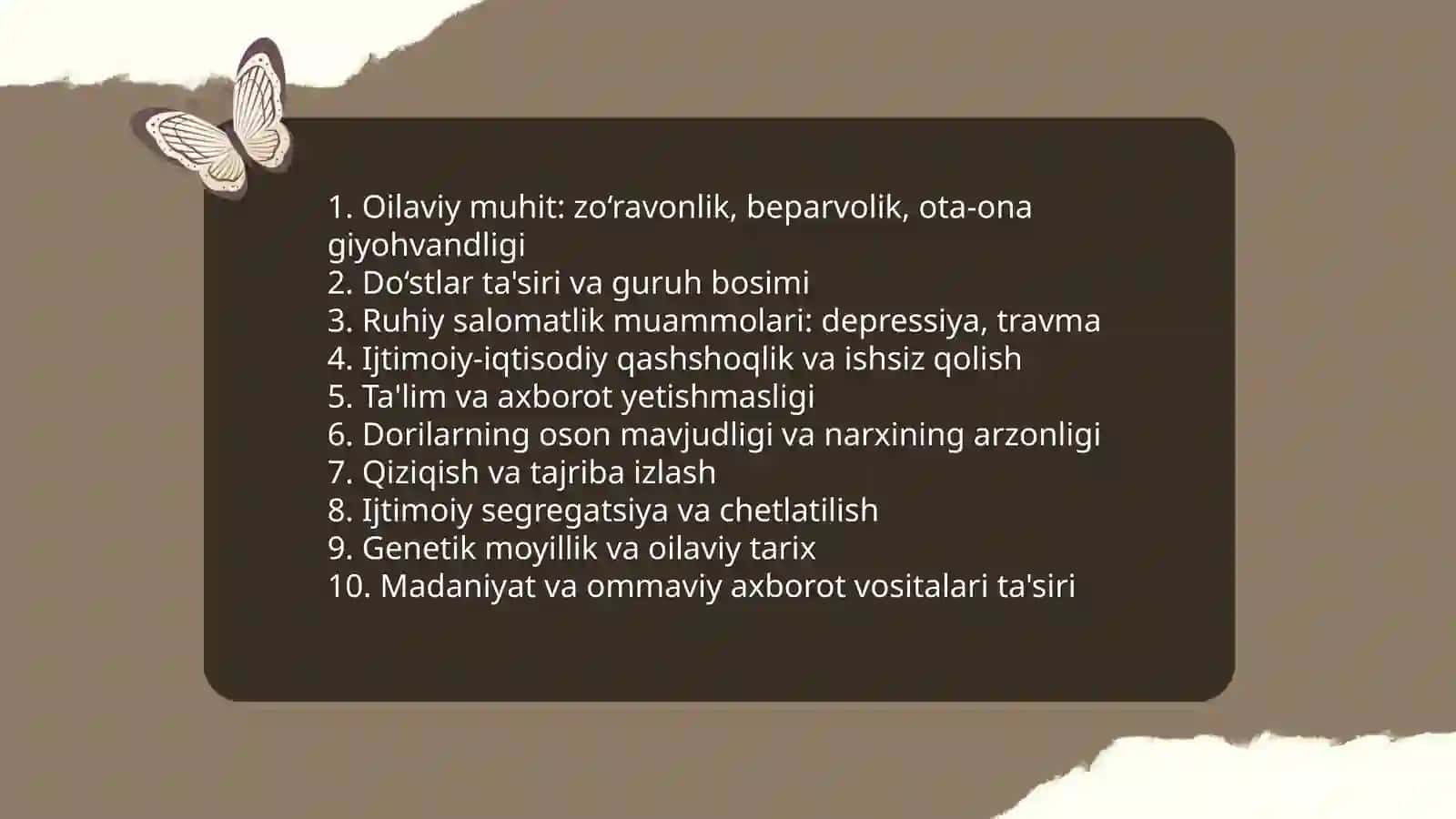 Narkomaniya va unga qarshi dasturlar 3