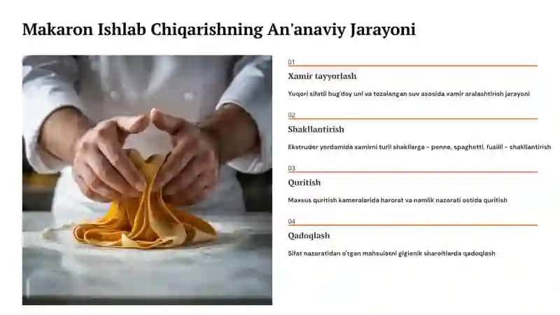 Makaron Sanoatida Innovatsiya: Xamirturush, Yod va Lyupin Qo'shilishi 3