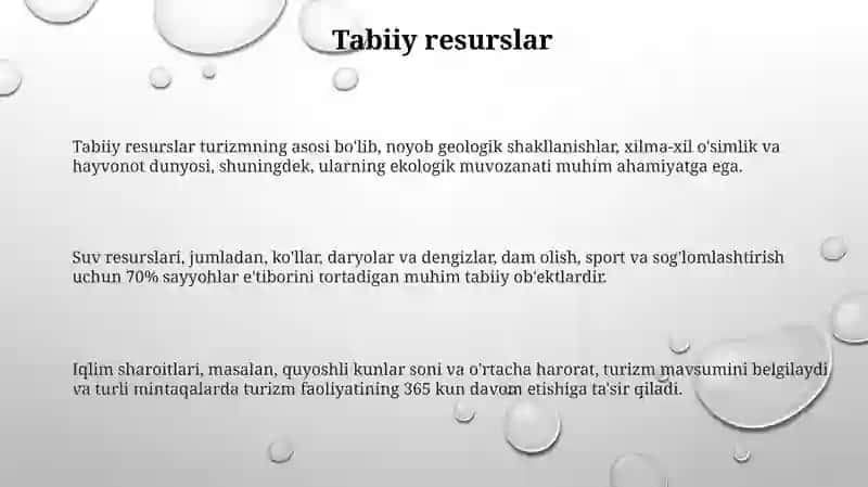 Turistikresurslarningturlari 3