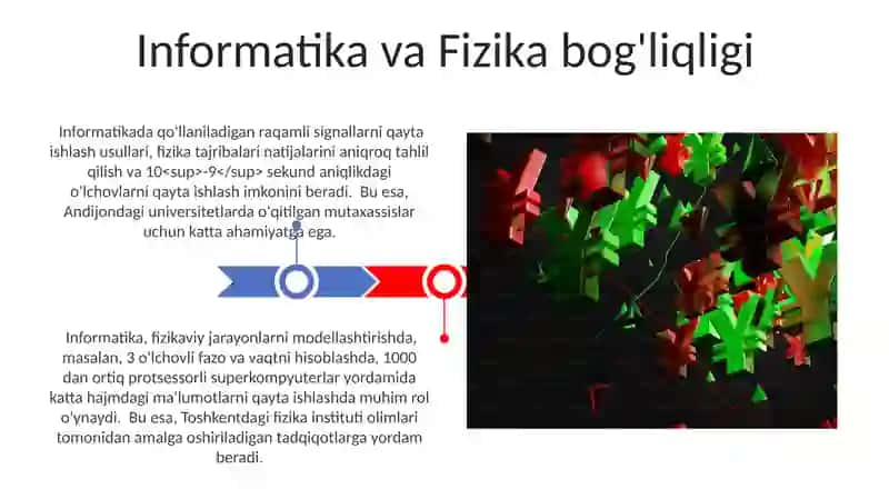 Informatika fanining boshqa fanlar bilan bog'liqligi 3