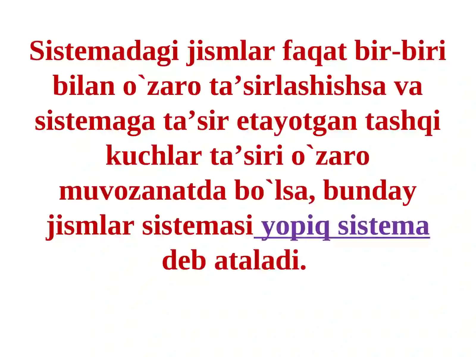 IMPULSNING SAQLANISH QONUNI 3