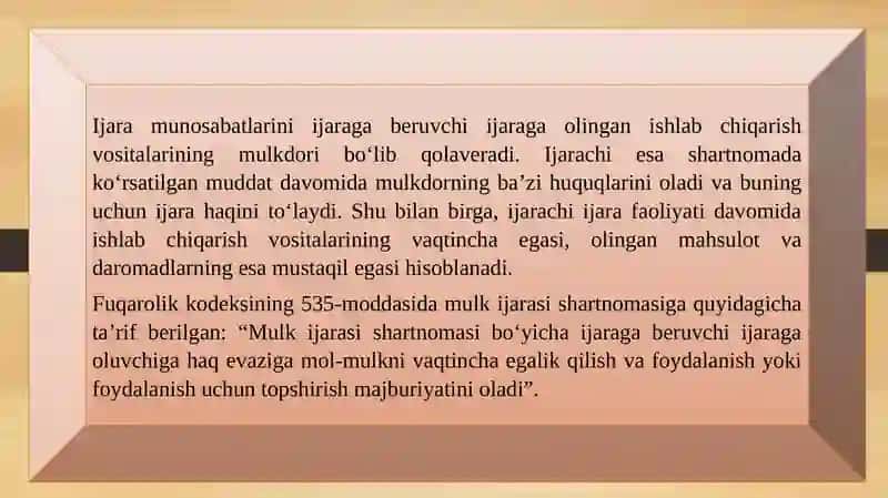 BINOLAR VA INSHOOTLAR IJARASI 3