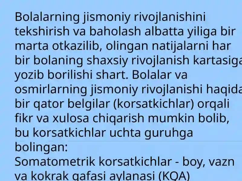 BOLALAR MUASSASALARINI LOYIHALASHTIRISH, QURISH VA JIHOZLASHGA YENGIL TALABLAR 3