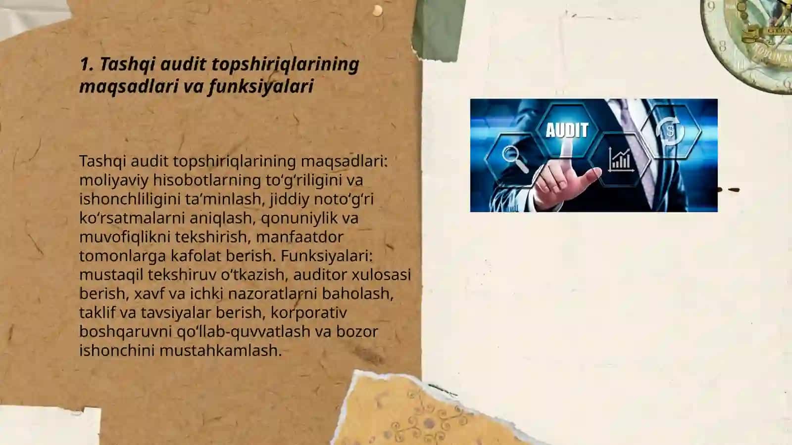Audit va boshqa kafolat topshiriqlari 3