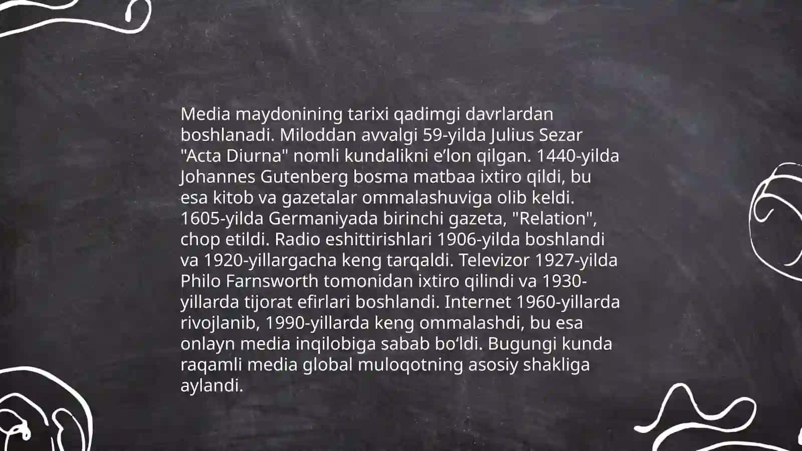 Media maydon tuzilishi va ta'siri 3