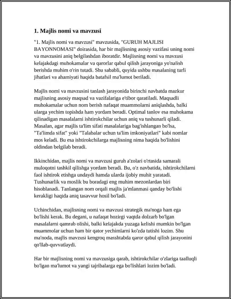 GURUH MAJLISI BAYONNOMASI 3
