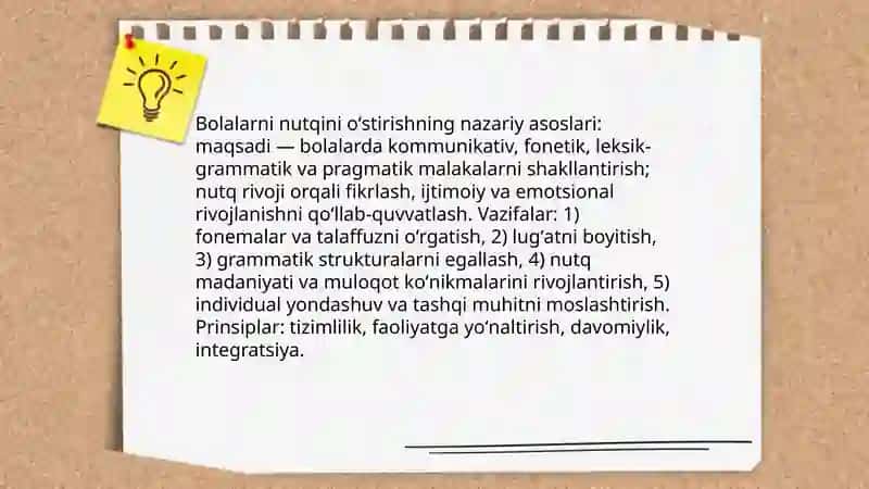 Bolalarni nutqini oʻstirishni maqsad va vazifalari 3