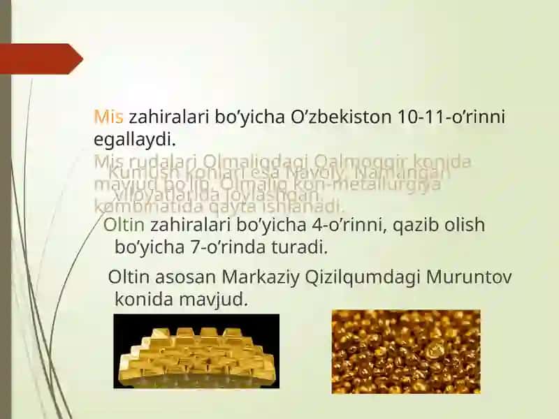 Metallarining Davriy Jadvali 3