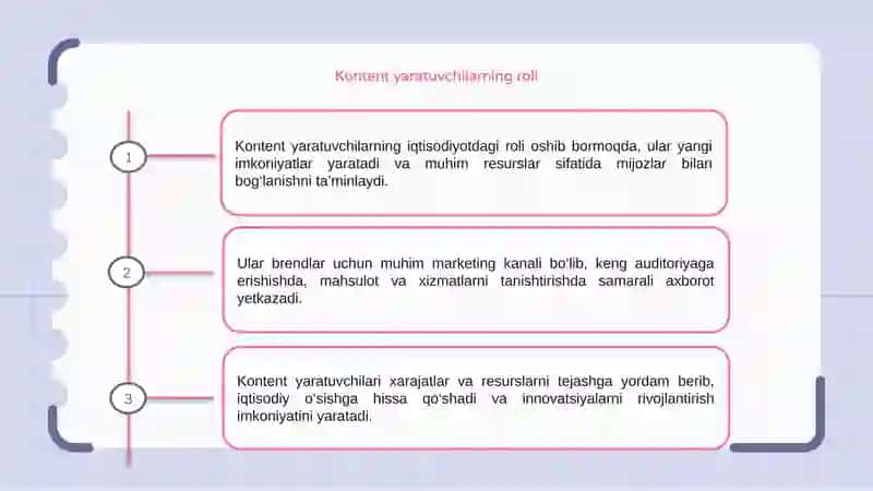 Kontent yaratuvchilar iqtisodiyoti 3