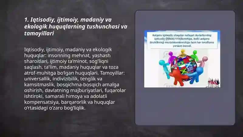 Iqtisodiy Ijtimoiy madaniy va ekologik huquq 3