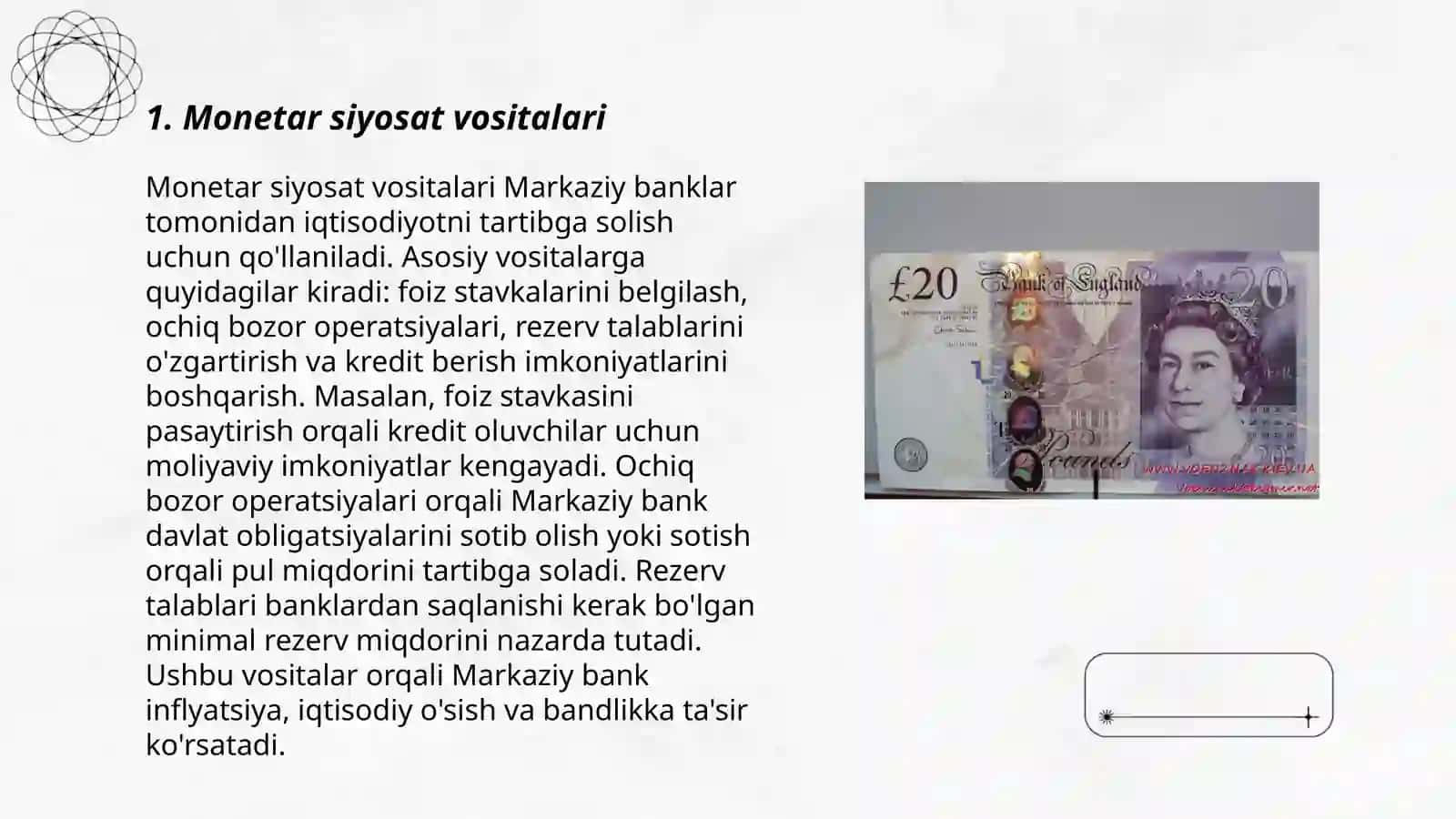 Iqtisodiy siyosatning dastak va vositalari 3