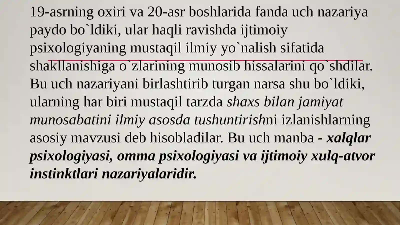 Ijtimoiy psixologiyada ijtimoiy-psixologik nazariyalar 3