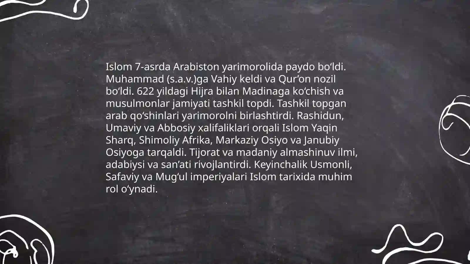 Islom dinni 3