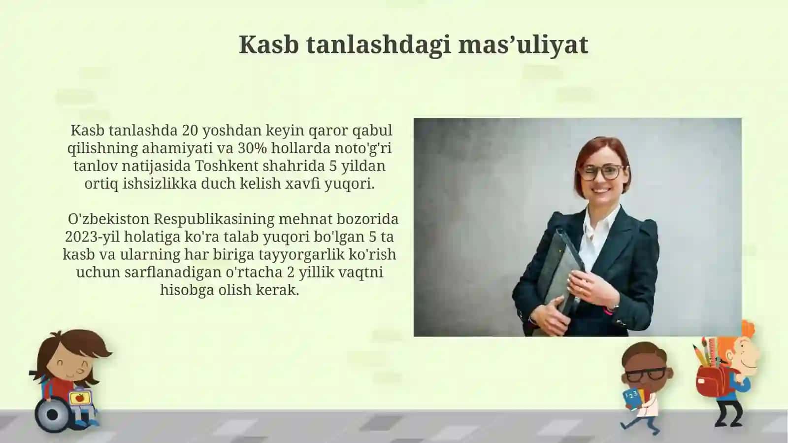 Shaxsiy qiziqishlar va qadriyatlar 3