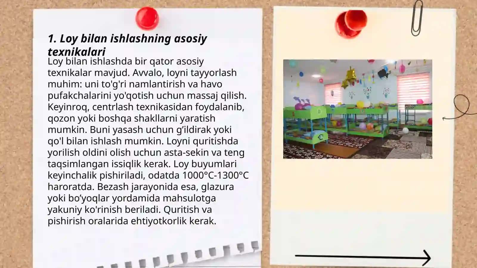 Loy bilan ishlashning asosiy texnikalari 3