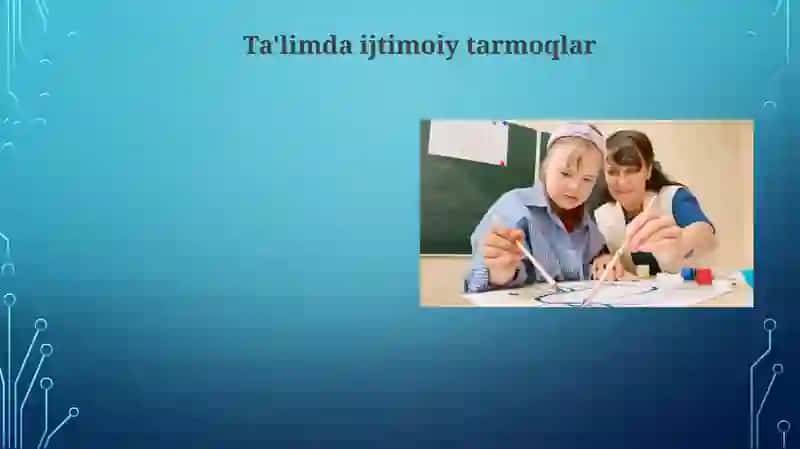 Ta'limda ijtimoiy tarmoqlar 3