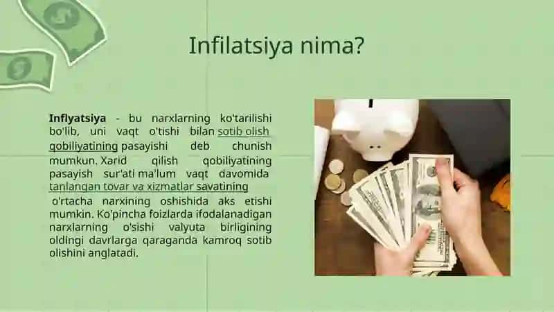 INFLYATSIYA VA INFLYATSIYAGA QARSHI SIYOSAT 3