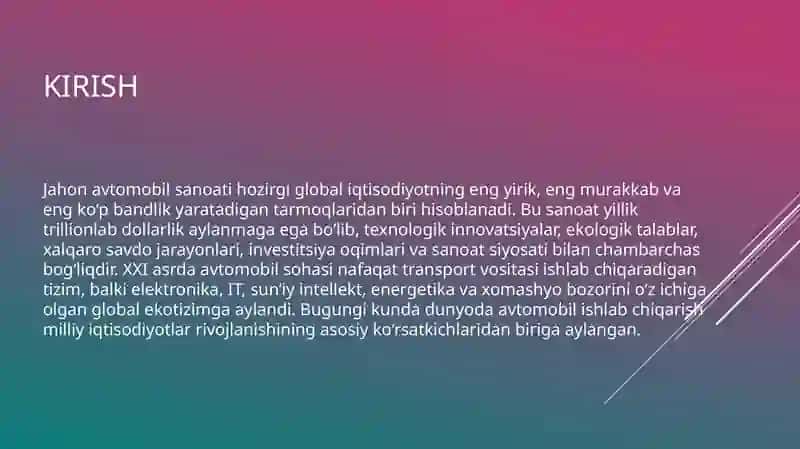 Xitoy xalq respublikasining jahon iqtisodiyot darivojlanish modeli 3