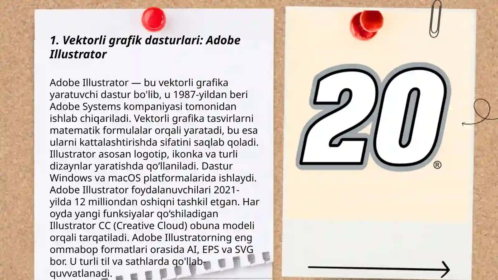 Vektorli va rastrli grafikada ishlovchi dasturlar va ularni qo‘llanish sohalari 3